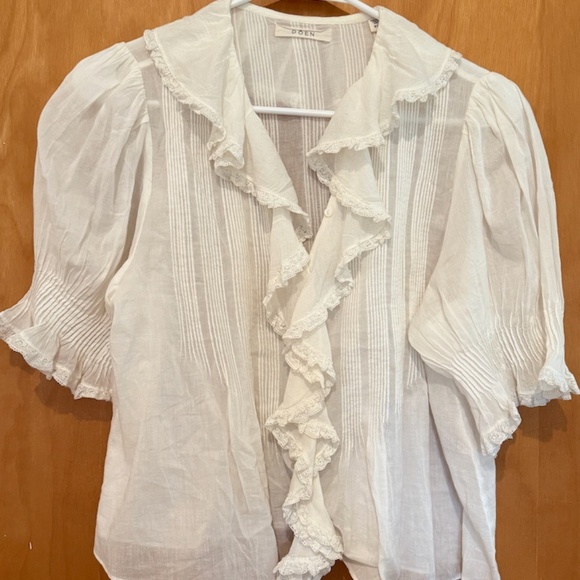 Doen Tops - Doen Henri top in salt, XS